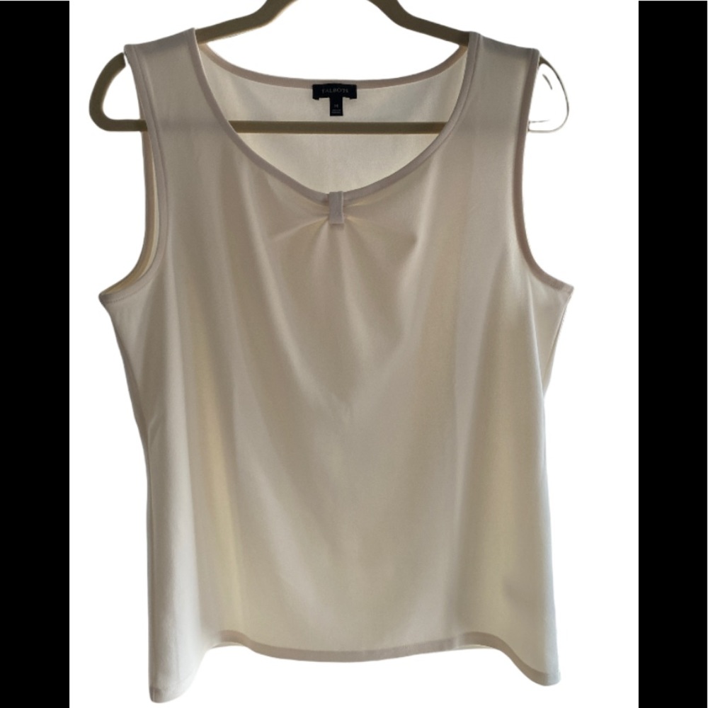Talbots sleeveless blouse, perfect condition, size M